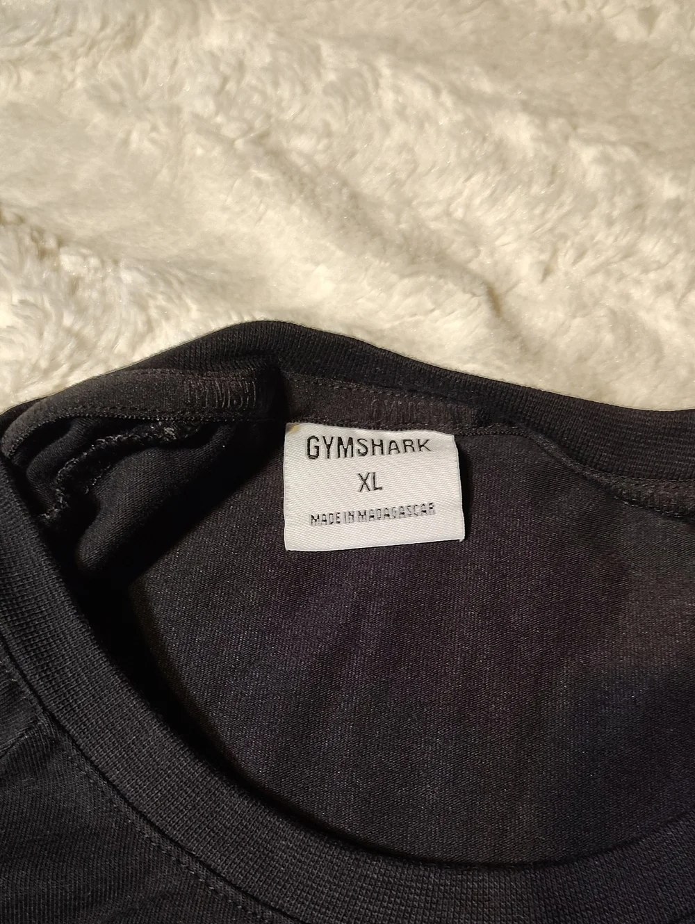 Gymshark Women’s Black Logo Swim Cover-Up Tee